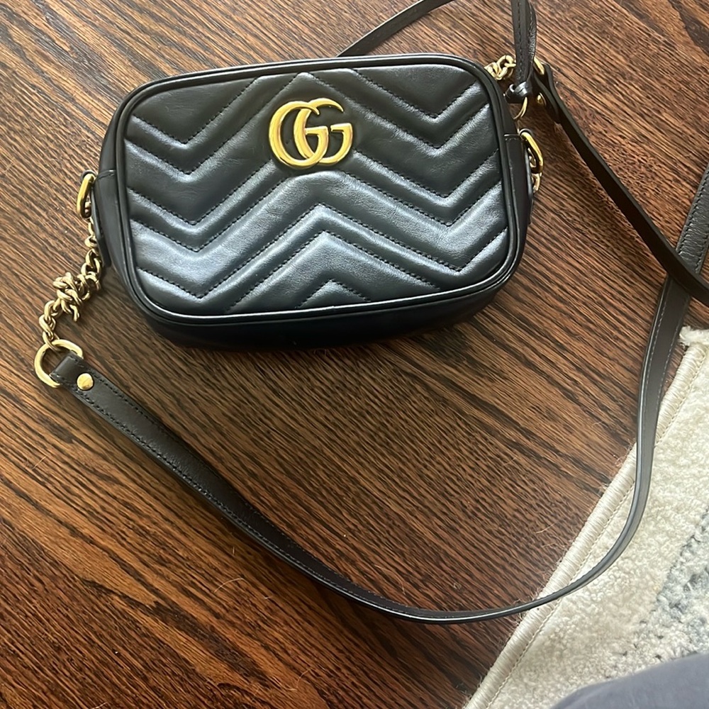 GG Marmont mini camera bag